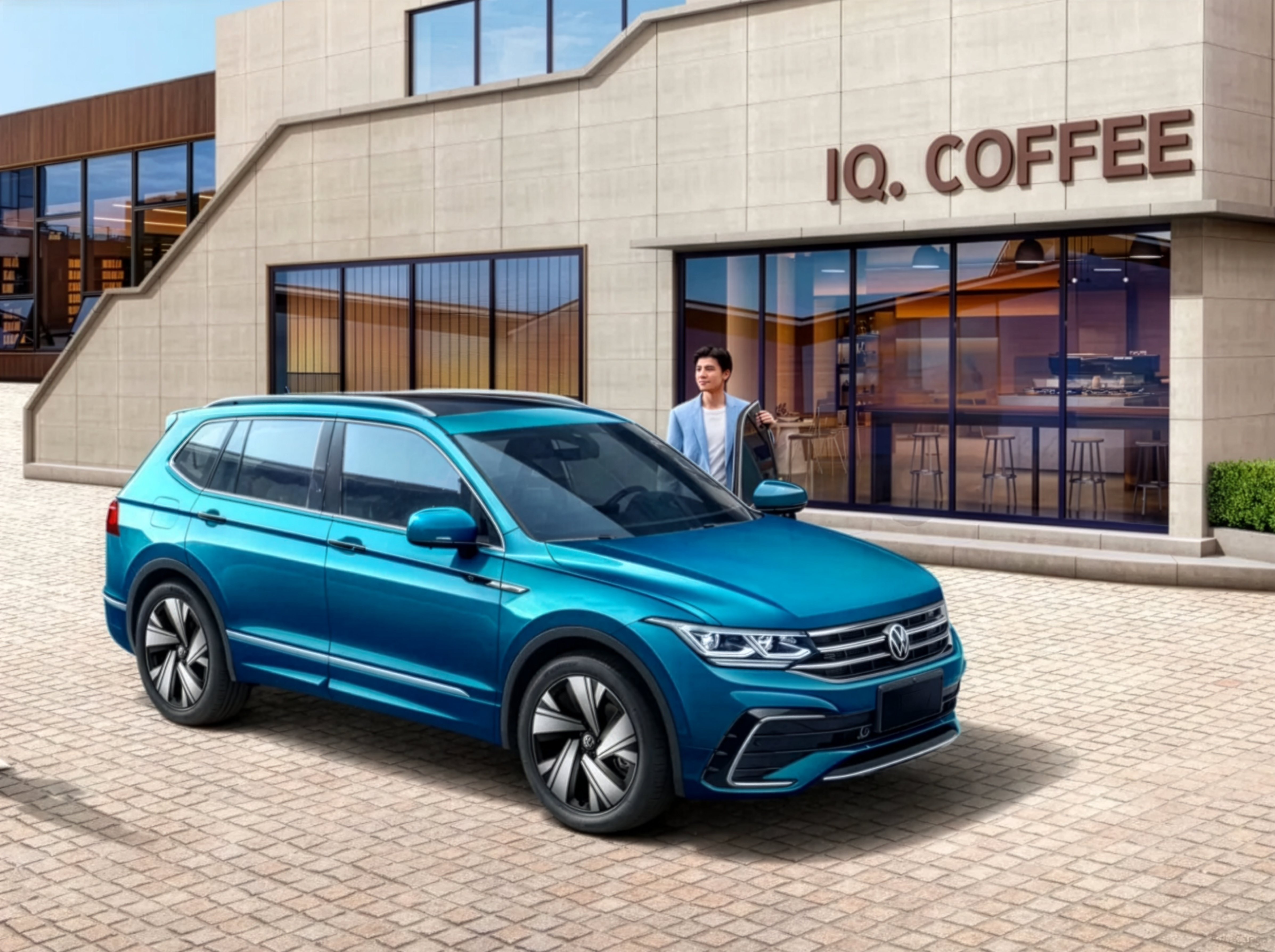 Китайский Tiguan L 2023: задним пассажирам посвящается