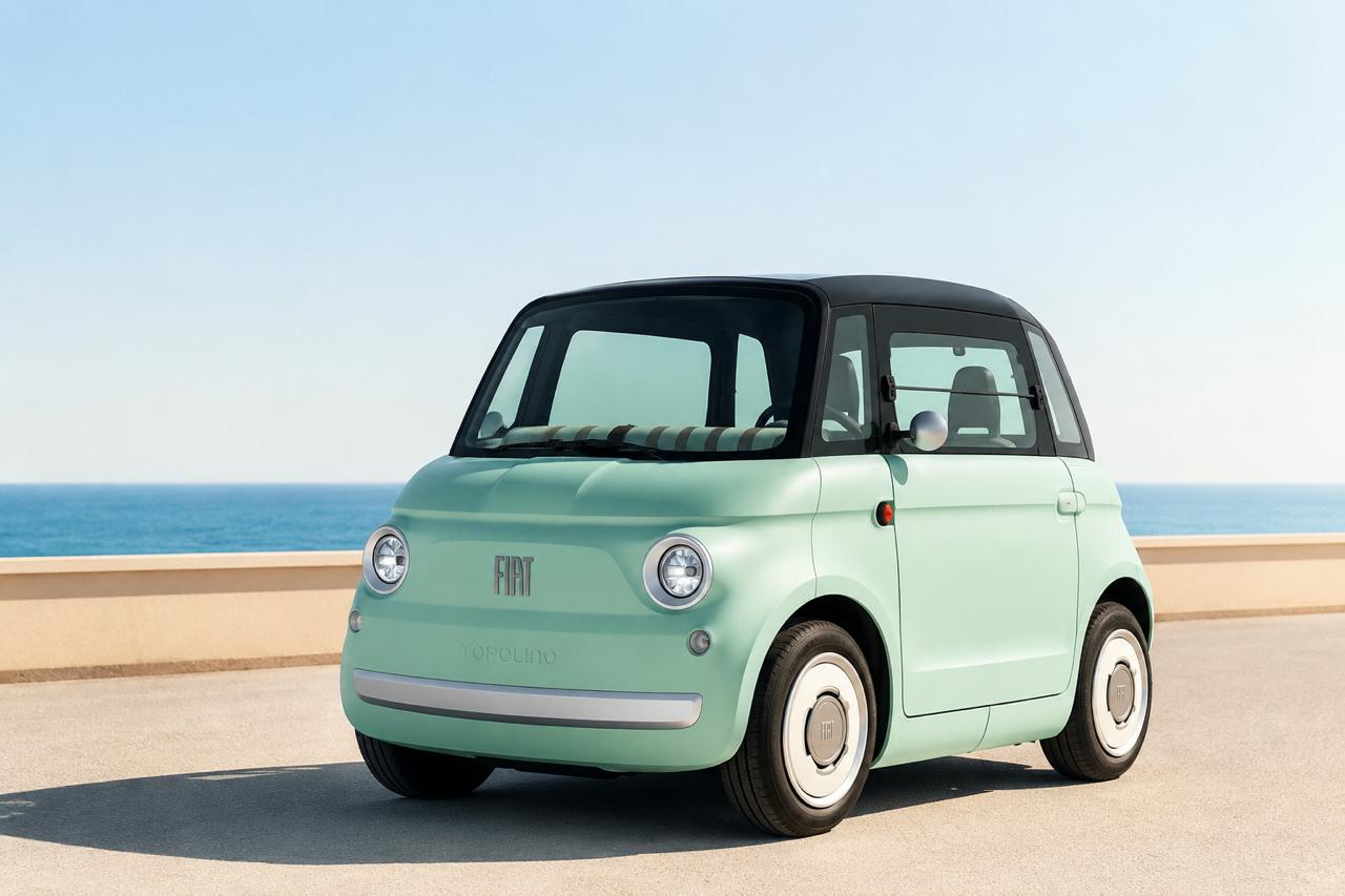 Fiat привез в США "Мышонка", который медленнее велосипеда