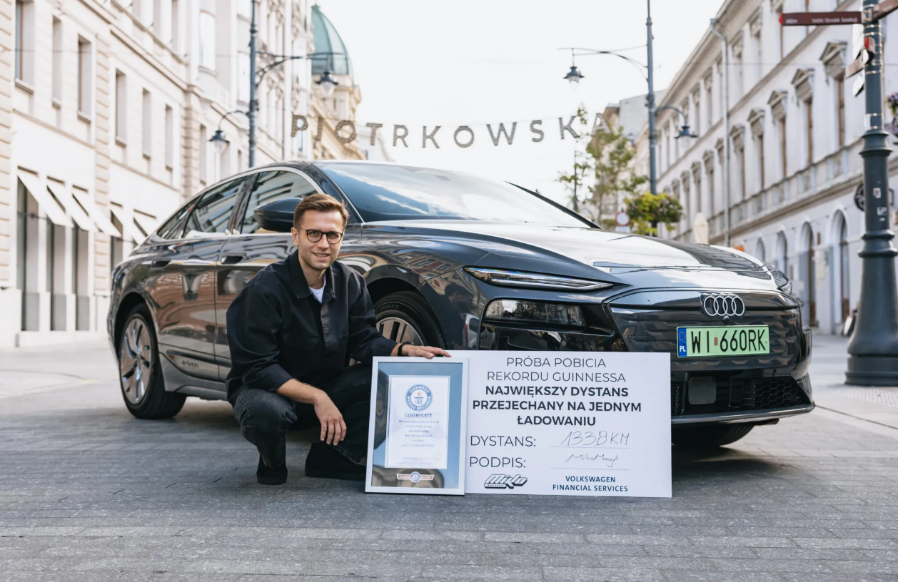 Audi уехала на 1338 км. Tesla и Lucid — до свидания!