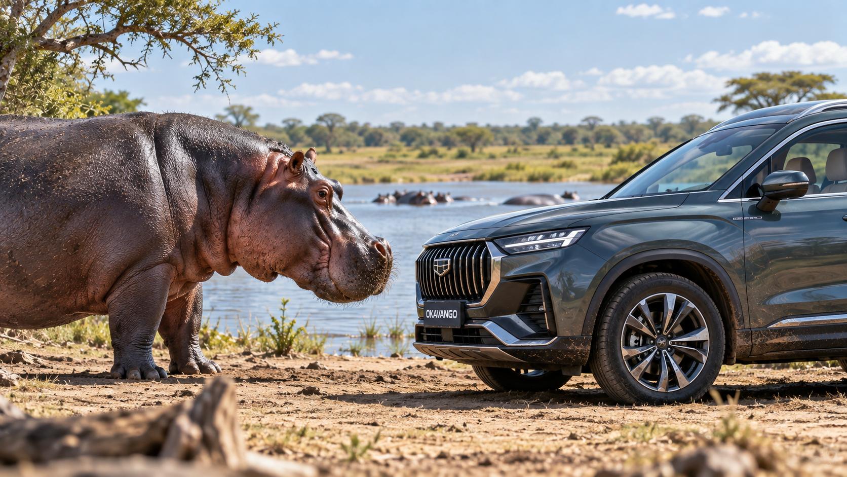 Бегемот за $25 тысяч: что умеет Geely Okavango из Китая