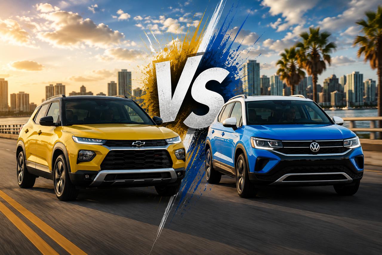 Пацаны приехали: Chevrolet Trailblazer 2023 vs Volkswagen Taos 2023