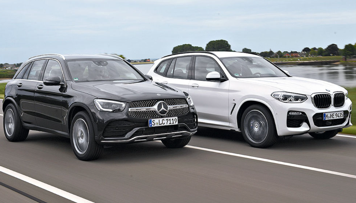 BMW X3 vs Mercedes GLC 2023: когда статус бьет драйв
