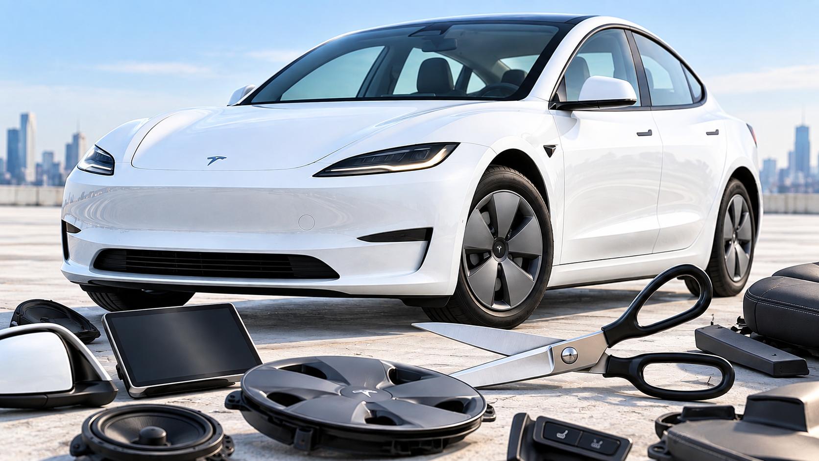 Tesla 3 подешевела. Что пришлось выбросить за борт?