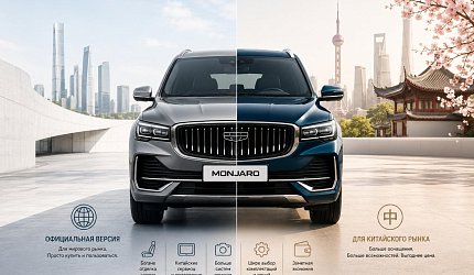 Geely Monjaro для Китая: чем он лучше официальных версий