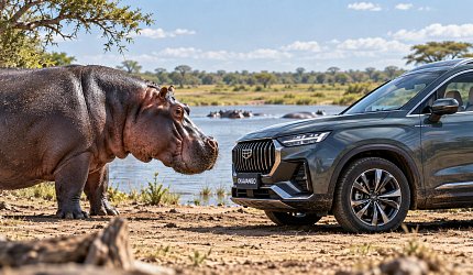 Бегемот за $25 тысяч: что умеет Geely Okavango из Китая