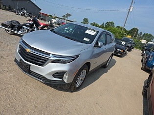 2022 Chevrolet Equinox, Awd Lt Полный привод Пробег 64 тыс миль