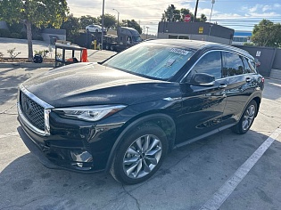 2021 Infiniti QX50, Luxe Целый после кражи 55 тыс миль пробег