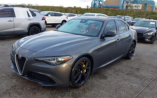 2020 Alfa Romeo Giulia 2,0, Ti Rwd Пробег  44216 миль