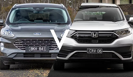 Битва Honda CR-V с Ford Escape: багажник против лошадей