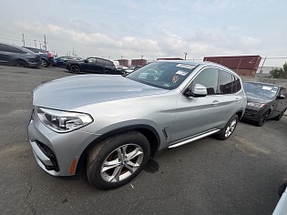 2021 BMW X3 2,0 полный привод, пробег 52 490 миль
