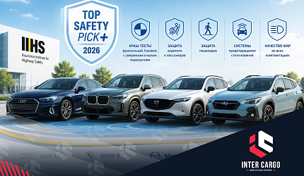 IIHS выставил оценки: четыре отличника и пять хорошистов