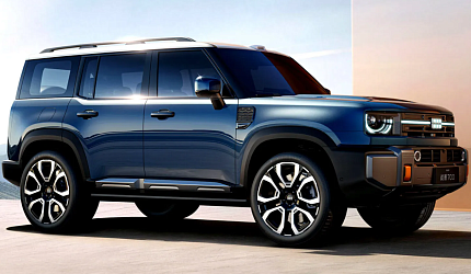 Китайский клон ставит на колени Land Rover Defender