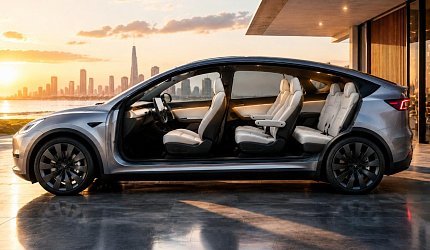 Tesla добавила 15 см и сделала третий ряд для взрослых