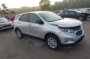 2020 Chevrolet Equinox, Fwd Ls   Двигатель - 1.5 Пробег - 65620 Миль Привод - Передний